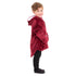 Snuggs Kids Blanket Hoodie Dark Red مدفع رمصان